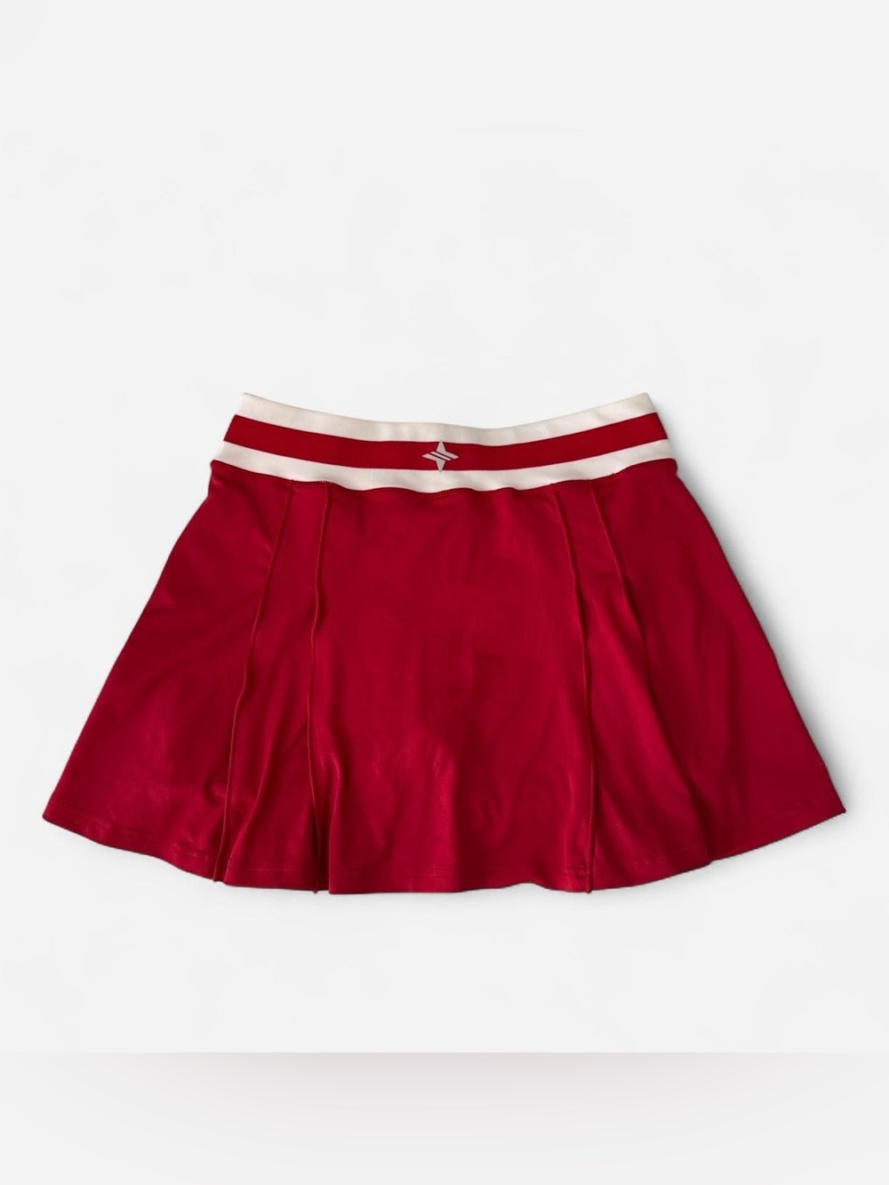 Tuckernuck Red Pleated Americana Style Skirt - Picture 2 of 5